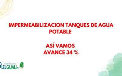 AVANCE ARREGLO DE LOS TANQUES