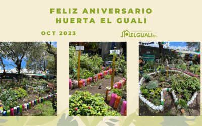¡Aniversario de nuestra huerta!