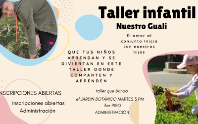 TALLER INFANTIL JARDIN BOTÁNICO