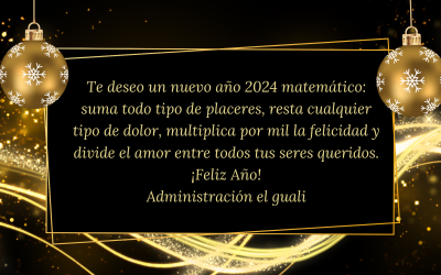 FELIZ AÑO 2024